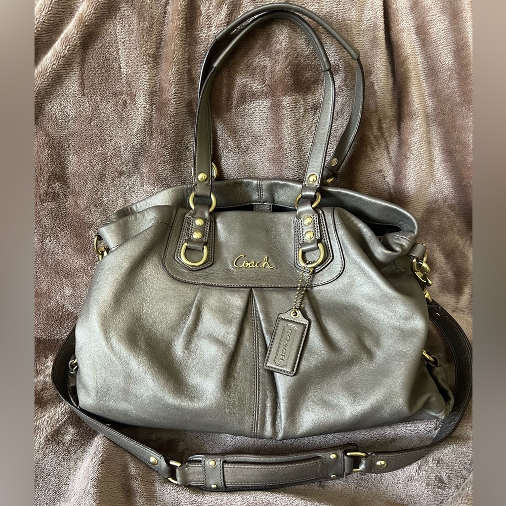 Coach Ashley leather purse